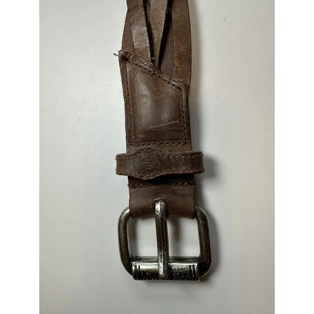 HARLEY-DAVIDSON MEN FULL GRAIN COWHIDE LEATHER BROWN BELT 98481-95VM S 28/30